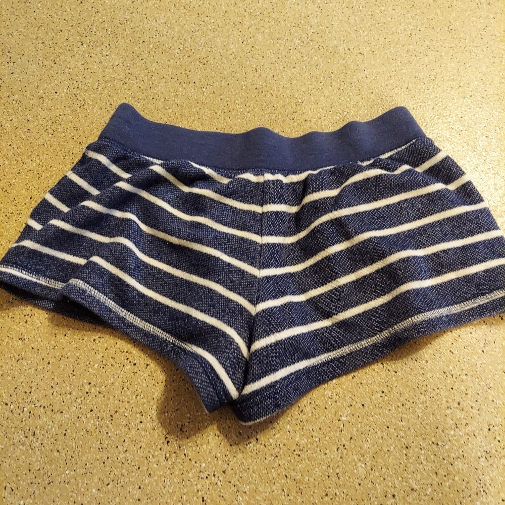Gap Body XS striped navy white shorts pockets - Picture 4 of 5